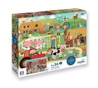puzzle 2X24 P Ferme et Ville