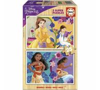 Puzzle 2X25 Disney Princesse (Bella + Vaiana) 19671 Educa