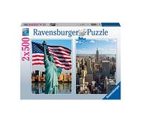 Puzzle 2x500 Pieces - New-York - Puzzle Adultes Ravensburger - des 10 Ans - 17289