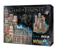 Wrebbit - Puzzle 3D Game of Thrones: Red Keep - 845 pièces - Dès 14 ans