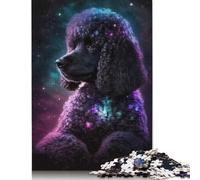 Puzzle 3 pièces Style Caniche, 1 000 pièces, Puzzle pour Adultes, Jeu éducatif, défi, 1 000 pièces (75 x 50 cm)