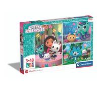 Puzzle 3 x 48 pièces Gabby's Dollhouse