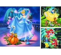 Puzzle 3 X 49 Pièces - Disney Princess