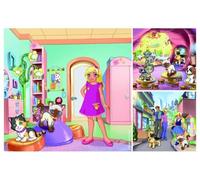 Puzzle 3 X 49 Pièces - Puppy In My Pocket : L'univers De Flo