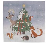 Puzzle 30 pcs Wonderful Winter Forest Friends (45x45 cm)
