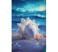 Puzzle 30 Pièces Adultes Coquillages Plage, Défis Amusants Parfait pour la Détente Créativité, Puzzle 30 Pieces 25 x 20 cm