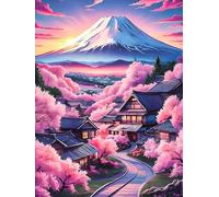 Puzzle 30 Pièces Adultes Paysage Urbain, 30 pièces Puzzles pour Adultes Jeu éducatif Jouets Défi, Décoration de la Maison, Cadeaux de Vacances