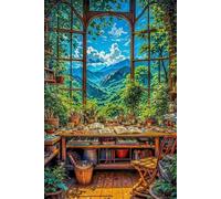 Puzzle 30 Pièces Adultes Paysages Végétaux 25 x 20 cm Puzzles pour Adultes Activité Ludique et Créative Développe la Patience et la Dextérité Puzzle Adulte 30 Pièces