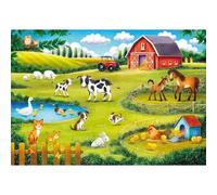 Clementoni – 30 pièces - Animaux de la Ferme