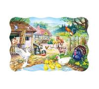 Puzzle 30 pièces : Animaux de la ferme