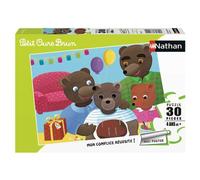 Puzzle 30 pièces Nathan L'anniversaire de Petit Ours Brun