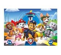 Puzzle 30 pieces Pat Patrouille - Pret a partir en mission - Equipe Chiens Heros Sauvetage - Set Puzzle Enfant + carte tigres