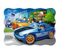 Puzzle 30 pièces : Poursuite policière Castorland G