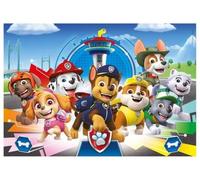 Puzzle 30 Pieces - Pret a partir en Mission pour Pat Patrouille - Equipe Chiens Heros Sauvetage - Set Puzzle Enfant + Carte Tigre