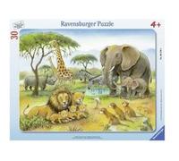 Puzzle 30 Pièces : Puzzle Cadre - Animaux d'Afrique, Ravensburger G