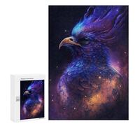 Puzzle 300 PCS Cosmic Feathered Bird Art Print Puzzles pour Adolescents - Anti-Stress - Défi Éducatif - Idée Cadeau Et Anniversaire Unique 300 PCS