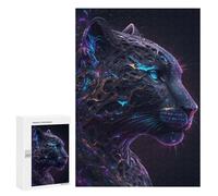 Puzzle 300 PCS Galaxy Panther Animal Puzzles pour Adultes, Jouet, Décoration Murale, Cadeau d'anniversaire, Idéal pour Toute La Famille 300 PCS