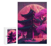 Puzzle 300 PCS Japan Natural Beauty Puzzles pour Adultes, Jouet, Décoration Murale, Motif À Assembler, Idéal comme Cadeau pour Toute La Famille 300 PCS