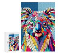 Puzzle 300 PCS Koala WPAP Pop Art Puzzles pour Adultes Jouets Anti-Stress Vacances À La Maison Tuer Le Temps Faire Travailler Le Cerveau 300 PCS