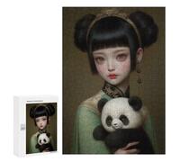 Puzzle 300 PCS My Little Panda Puzzles pour Adultes, Jouet, Décoration Murale, Motif À Assembler, Idéal comme Cadeau pour Toute La Famille 300 PCS