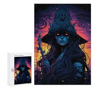 Puzzle 300 PCS pour Adolescentes Dark Queen's Crown Puzzles pour Adolescentes Jeux Amusants Assemblage De Motifs Aide À Exercer Le Cerveau 300 PCS