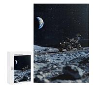Puzzle 300 PCS pour Adolescentes Lunar Expedition Puzzle pour Adultes, Jouet, Décoration Murale, Cadeaux pour Femmes, Cadeaux Uniques pour Anniversaire Et Noël 300 PCS