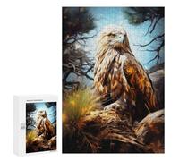 Puzzle 300 PCS pour Adolescentes Majestic Eagle Puzzle pour Adultes, Jouet, Décoration Murale, Cadeaux pour Femmes, Cadeaux Uniques pour Anniversaire Et Noël 300 PCS