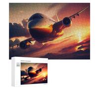 Puzzle 300 PCS pour Adolescentes Sunset Flight Adventure Puzzles pour Adolescentes Jeux Amusants Assemblage De Motifs Aide À Exercer Le Cerveau 300 PCS