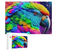 Puzzle 300 PCS pour Adolescents Colorful Parrot in Space Puzzle pour Adultes, Jouet, Décoration Murale, Améliore La Mémoire, Aide À Exercer Le Cerveau 300 PCS