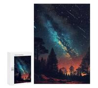 Puzzle 300 PCS pour Adolescents Constellations Ablaze Puzzle Adulte Jeu Manuel Décoration Intérieure Cadeaux Uniques pour Anniversaire Et Noël 300 PCS