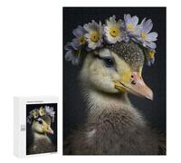 Puzzle 300 PCS pour Adolescents Cute Baby Fluffy Duck Jeux De Puzzle Relaxants, Défi Difficile, Cadeaux Uniques pour Anniversaire Et Noël 300 PCS