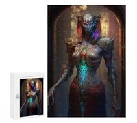 Puzzle 300 PCS pour Adolescents Elven Queen of Shadows Puzzles pour Adultes Jeu Familial Course De Vitesse Manuelle Cadeaux Anti-Stress 300 PCS