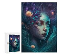 Puzzle 300 PCS pour Adolescents Enchanted Forest Fantasy Puzzle Adulte Jeu Manuel Décoration Intérieure Cadeaux Uniques pour Anniversaire Et Noël 300 PCS