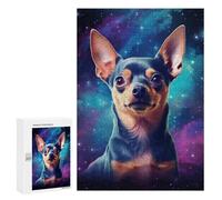 Puzzle 300 PCS pour Adolescents Galactic Pup Portrait -6 Puzzle pour Adultes Jeu De Réflexion, Analyse Et Logique, Idéal comme Cadeau 300 PCS