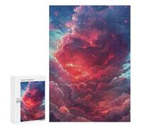 Puzzle 300 PCS pour Adolescents Heart in The Sky Puzzle pour Adolescents Améliore La Mémoire Défi À Compléter Amusant en Famille Et Soirée Jeux 300 PCS