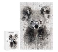 Puzzle 300 PCS pour Adolescents Koala Beauty Wild Majesty Puzzle Adulte Jeu Manuel Décoration Intérieure Cadeaux Uniques pour Anniversaire Et Noël 300 PCS