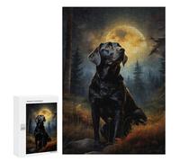 Puzzle 300 PCS pour Adolescents Labrador Retriever Puzzle pour Adultes Jouets Anti-Stress Difficile Idéal comme Cadeau 300 PCS
