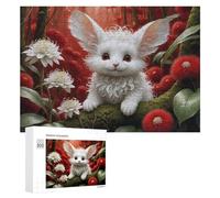 Puzzle 300 PCS pour Adolescents Magical Forest Bunny Puzzle pour Adultes, Jouet, Décoration Murale, Améliore La Mémoire, Aide À Exercer Le Cerveau 300 PCS