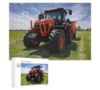 Puzzle 300 PCS pour Adolescents Modern Farm Tractor in Action Puzzle pour Adultes Jeu De Réflexion, Analyse Et Logique, Idéal comme Cadeau 300 PCS