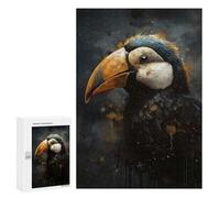 Puzzle 300 PCS pour Adolescents Puffin Lovely Jeux De Puzzle Relaxants, Défi Difficile, Cadeaux Uniques pour Anniversaire Et Noël 300 PCS