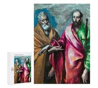 Puzzle 300 PCS pour Adolescents Saint Peter and Saint Paul Puzzle Adulte Jeu Manuel Décoration Intérieure Cadeaux Uniques pour Anniversaire Et Noël 300 PCS