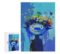 Puzzle 300 PCS pour Adolescents Smile Children Paint Puzzle Jeux De Famille Assemblage De Motifs Cadeaux Uniques pour Anniversaire Et Noël 300 PCS