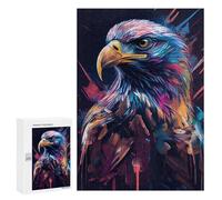 Puzzle 300 PCS pour Adolescents The Free Eagle Puzzle Adulte Jeu Manuel Décoration Intérieure Cadeaux Uniques pour Anniversaire Et Noël 300 PCS