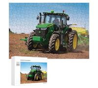 Puzzle 300 PCS pour Adolescents Tractor in Action Puzzle pour Adultes Jeu De Réflexion, Analyse Et Logique, Idéal comme Cadeau 300 PCS