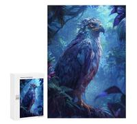 Puzzle 300 PCS pour Adolescents Tropical Majestic Eagle Puzzle pour Adultes Jouets Anti-Stress Difficile Idéal comme Cadeau 300 PCS