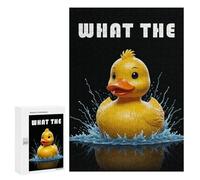 Puzzle 300 PCS pour Adolescents What The Duck Puzzle pour Adultes Jouets Anti-Stress Difficile Idéal comme Cadeau 300 PCS