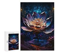 Puzzle 300 PCS pour Adultes Lotus Flower Magic Puzzle Casse-tête Jeu De Réflexion Difficile Offrez-Le en Cadeau À Toute La Famille 300 PCS