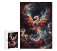 Puzzle 300 PCS pour Adultes Phoenix Constellation Art Puzzle pour Adultes Jeux Amusants Analyse Et Logique Cadeaux d'anniversaire Et Cadeaux Uniques 300 PCS