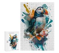 Puzzle 300 PCS pour Adultes Puffin Amazon Puzzle pour Adultes Jeux Relaxants Découpe De Précision Idéal comme Cadeau pour Toute La Famille 300 PCS