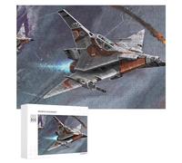 Puzzle 300 PCS pour Adultes Sci-FI Spaceship Battle Scene Puzzle pour Adultes Jeu Manuel Décoration Murale Aide À Stimuler Le Cerveau 300 PCS